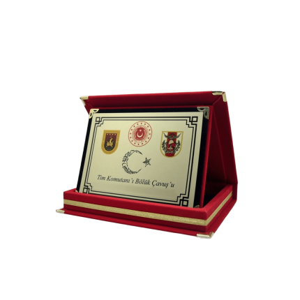 Yatay Askeri Plaket Örnekleri