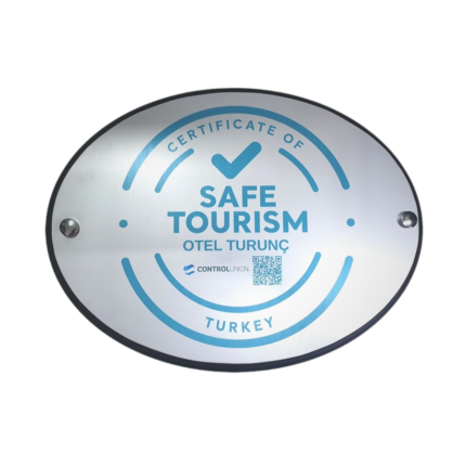 Metal Safe Tourism Hotel Tabelası