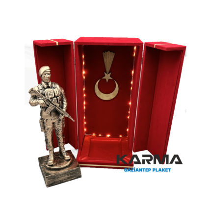 Askeri Şilt Plaket Heykeli Örnekleri