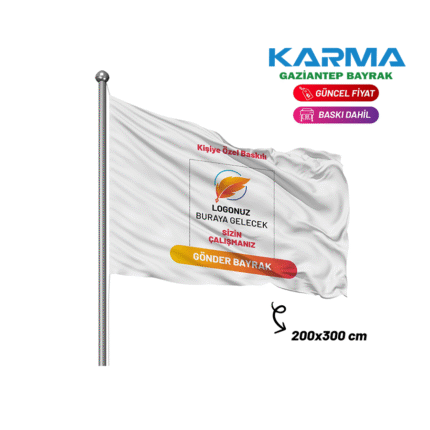 Hatay Bayrak Raşel Gönder Direk Bayrağı 200x300 CM